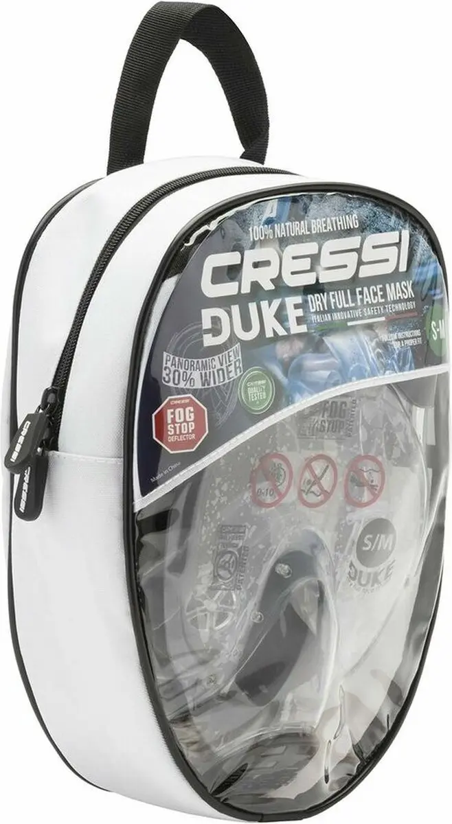 Cressi Snorkel XDT000020 - Clear/Blue - afbeelding 4 van 6