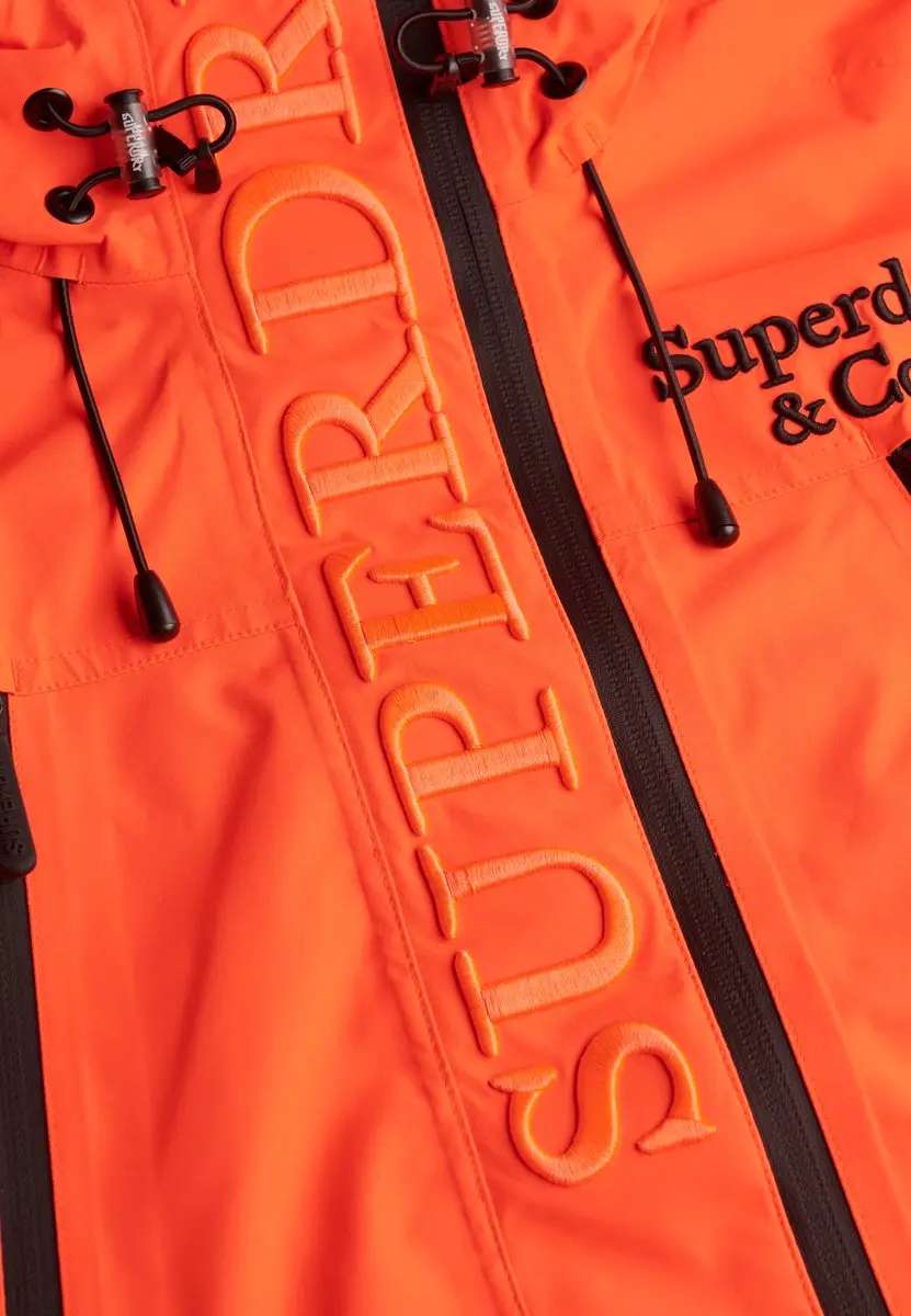 Superdry Ultimate Freestyle Ski Jas - Neon Red - afbeelding 3 van 6