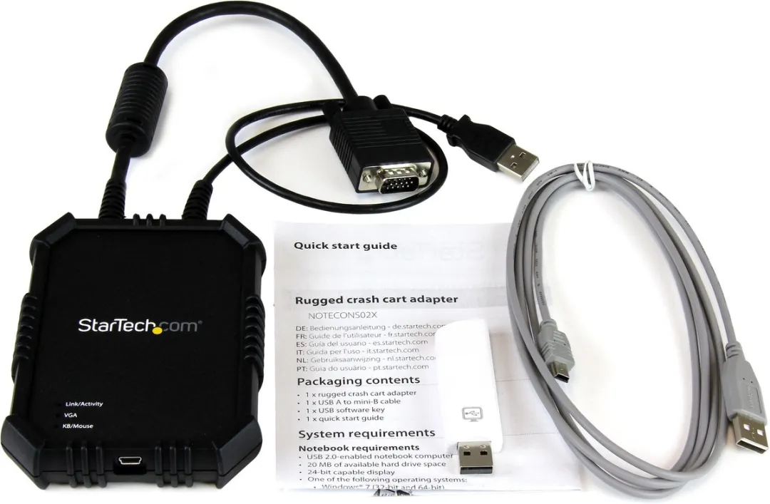 Startech USB KVM Switch NOTECONS02X