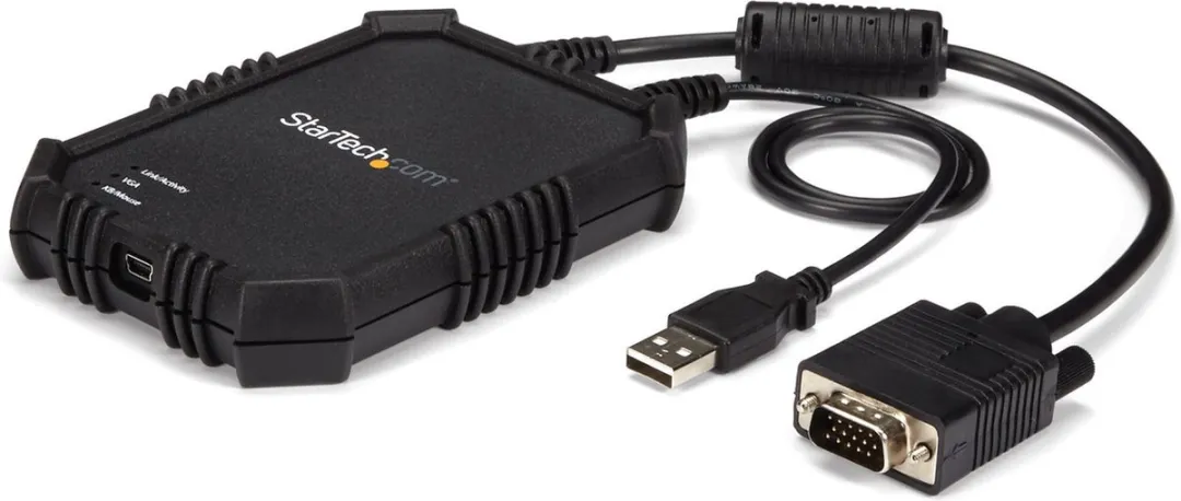 Startech USB KVM Switch NOTECONS02X - 1x USB 2.0 - Zwart