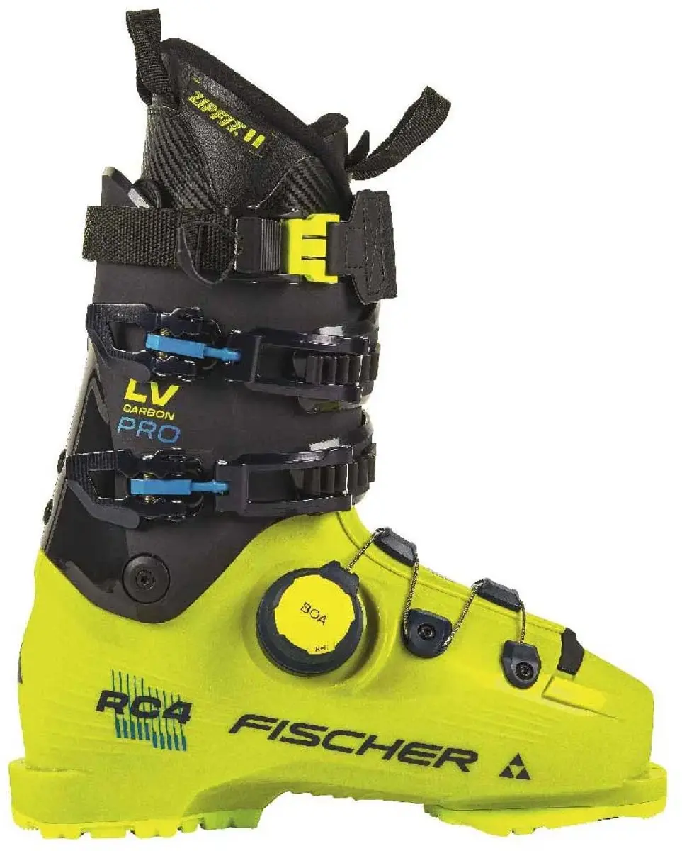 Fischer Rc4 Carbon Pro Lv Boa Alpine Skischoenen Geel 26.5