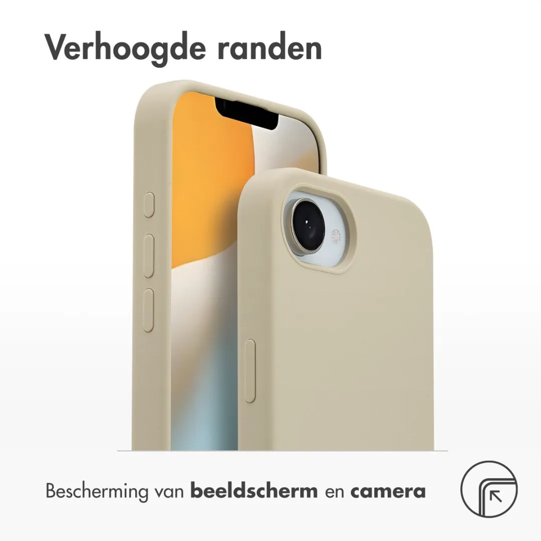Accezz iPhone 16e MagSafe Hoesje - Stone