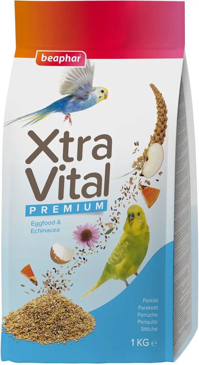Beaphar XtraVital Parkietenvoer 1kg - afbeelding 3 van 3