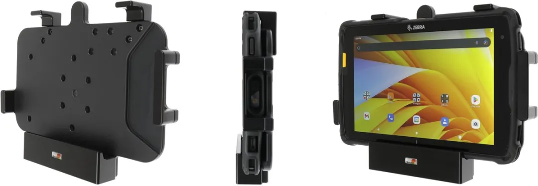 Brodit Passive Cradle Zebra ET4X 8" - Rugged Frame - Zwart