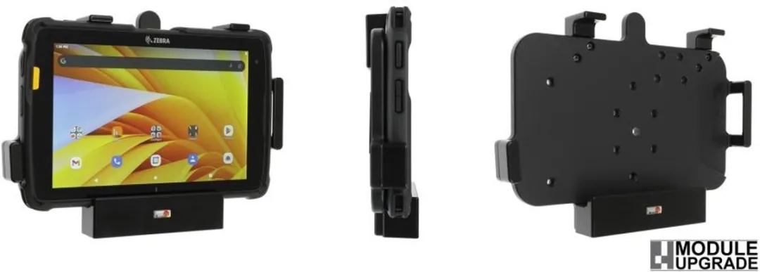 Brodit Passive Cradle Zebra ET4X 8" - Rugged Frame - Zwart