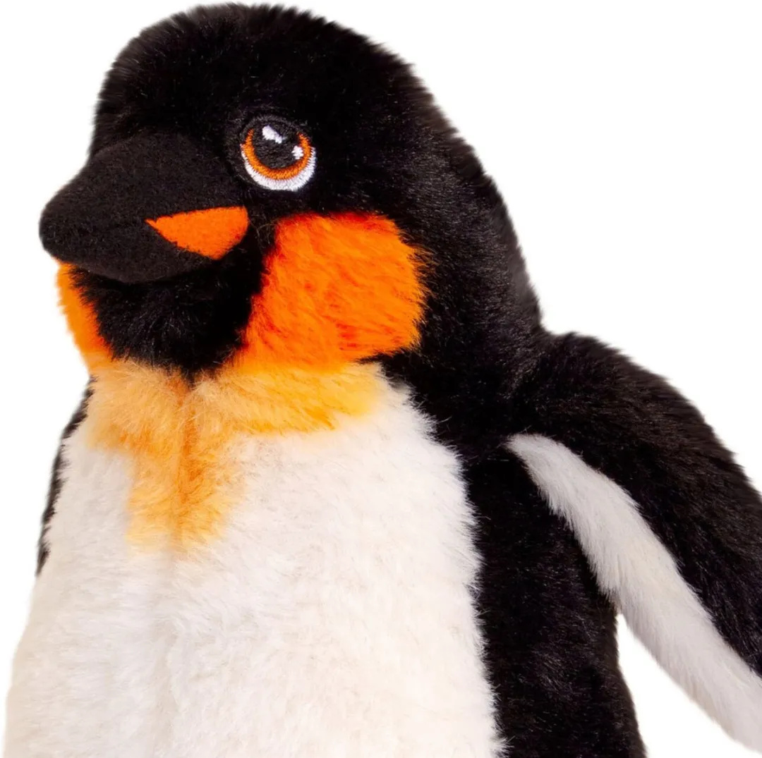 Keel Toys Keizerspinguïn Knuffel - 20cm - Wit/Zwart