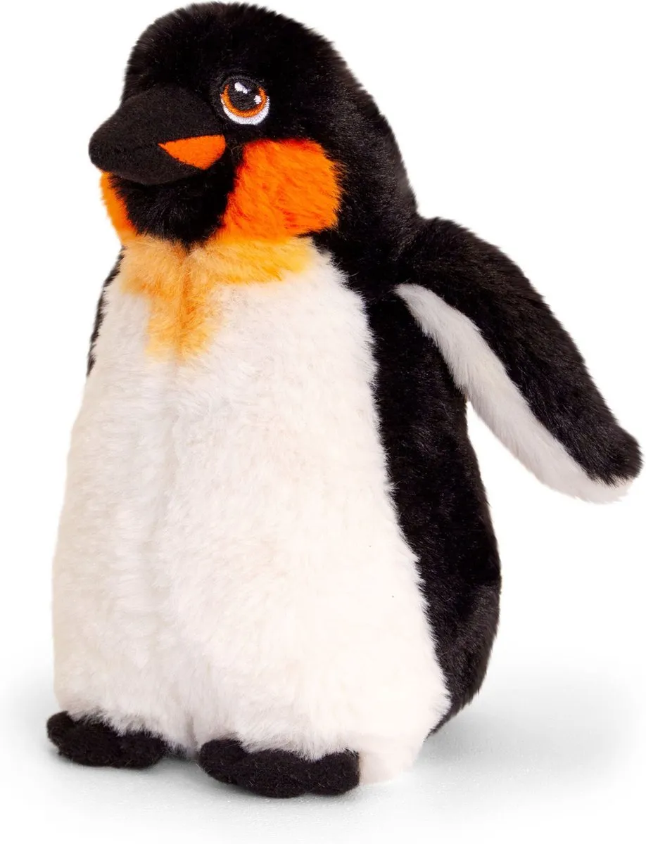 Keel Toys Keizerspinguïn Knuffel - 20cm - Wit/Zwart