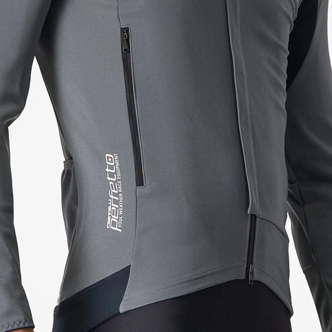 Castelli Perfetto RoS 2 Fietsjas - Urban Gray/Silver Reflex - afbeelding 6 van 6