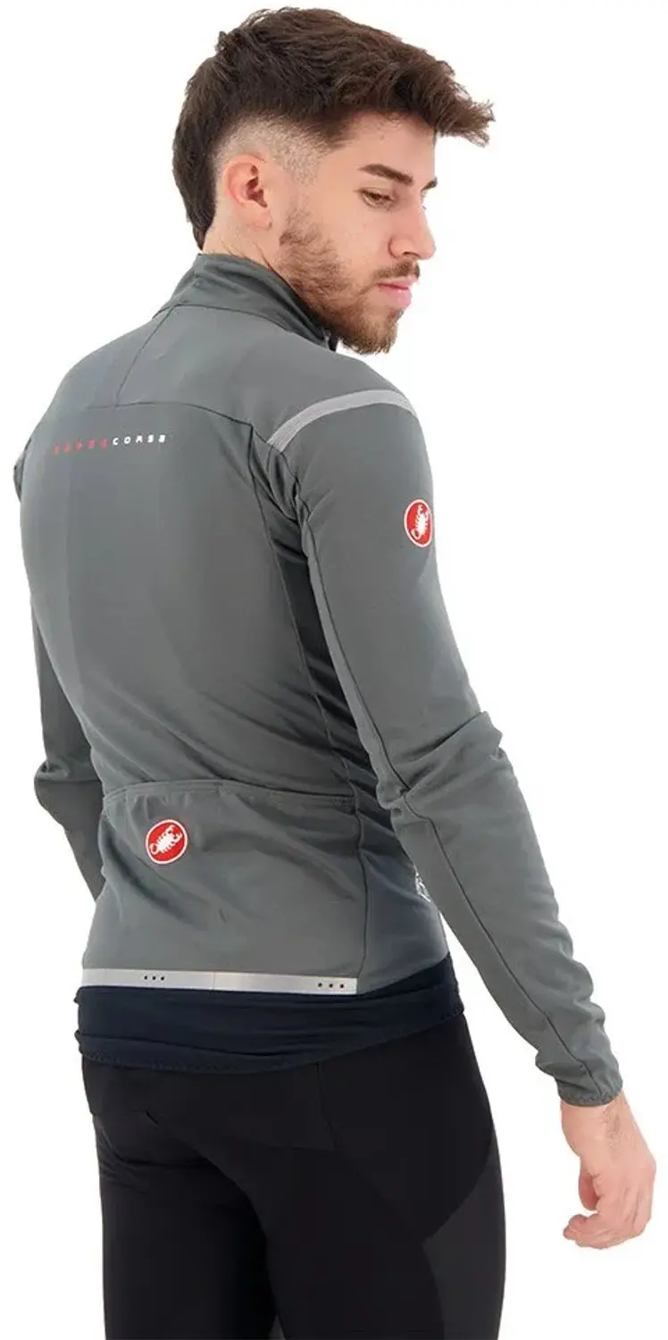 Castelli Perfetto RoS 2 Fietsjas - Urban Gray/Silver Reflex - afbeelding 3 van 6