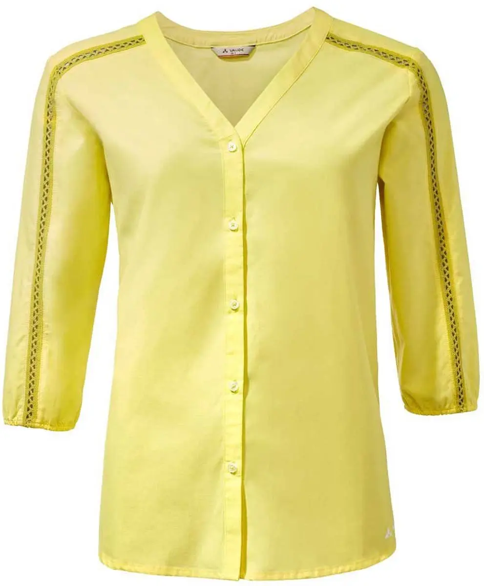 Vaude Skomer II Dames 3/4 Blouse - Mimosa - 38 - afbeelding 4 van 4