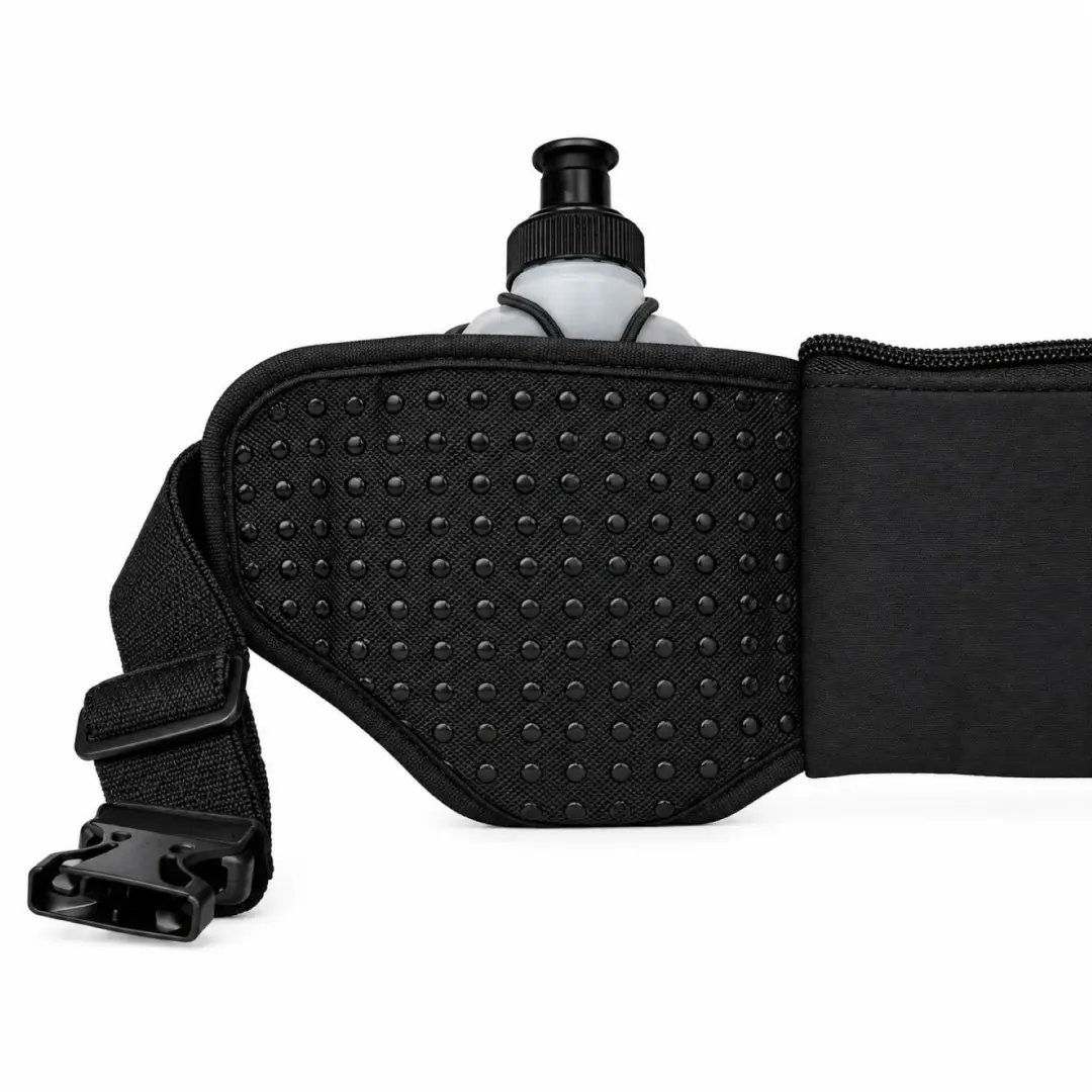 VirtuFit Bottle Belt Hardloopriem - 2 x 300ml - Zwart - afbeelding 2 van 6