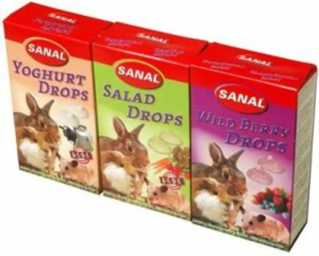 Sanal Knaagdier Drops 3x45g