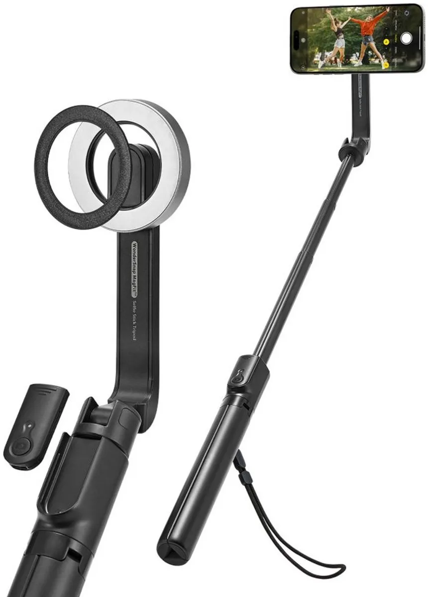 Spigen S580W MagSafe Selfiestick - Smartphone - Zwart