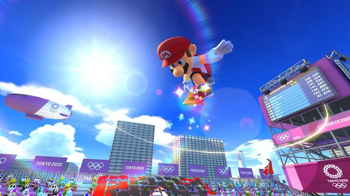 Nintendo Mario & Sonic Tokio 2020 Switch - 4 Spelers Offline - afbeelding 6 van 6