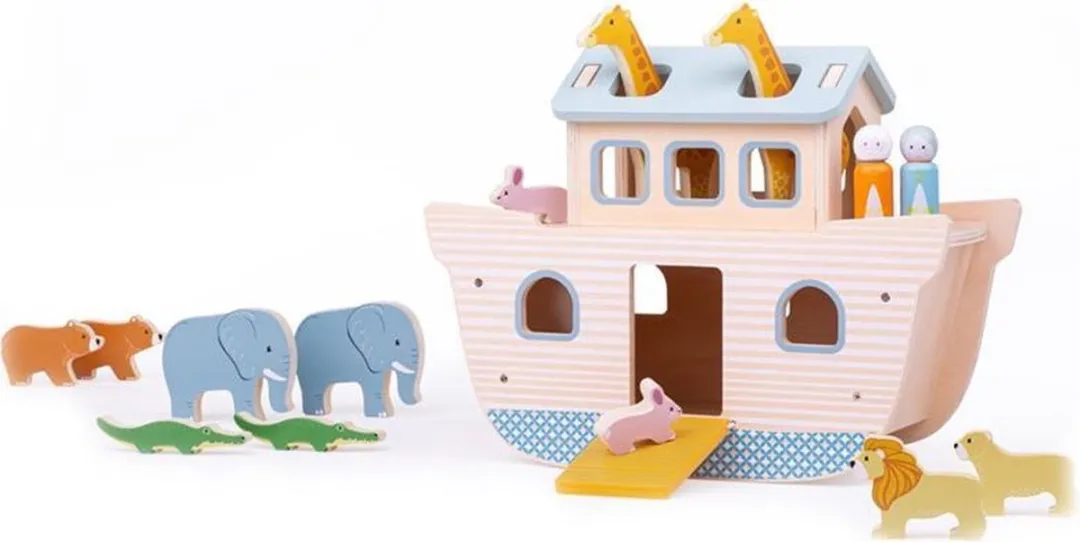 BIGJIGS Ark van Noach 32013 - Multikleuren