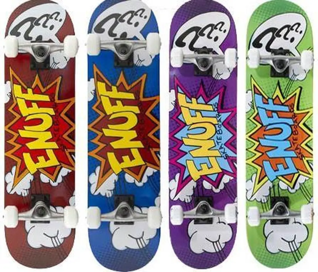 Enuff POW Compleet Skateboard - 7.75" - Blauw - afbeelding 6 van 6