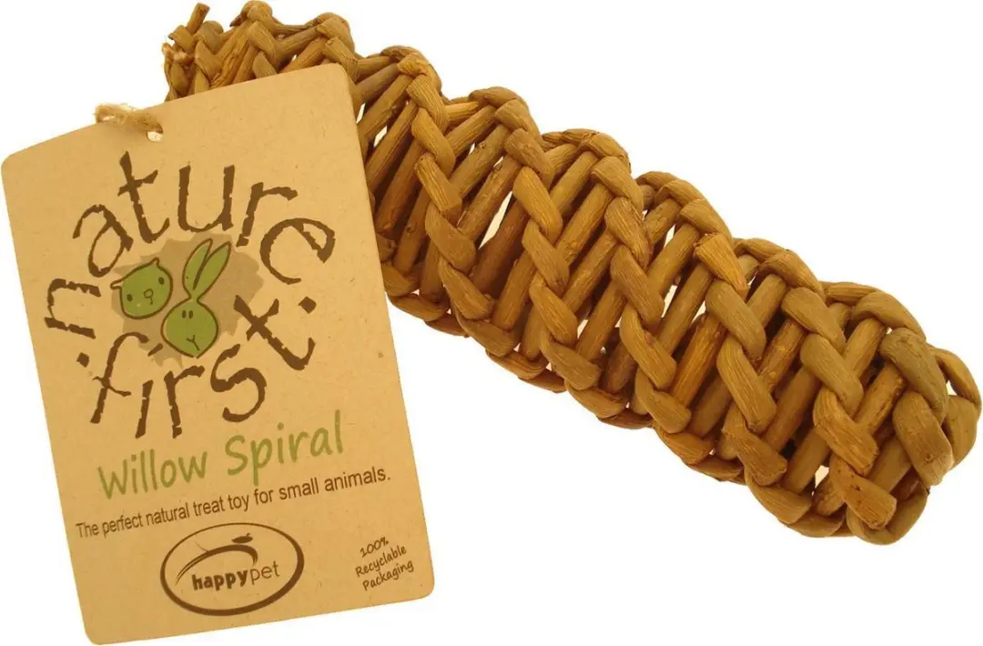 Happy Pet Knaagspeeltje Spiraal Wilg 19cm