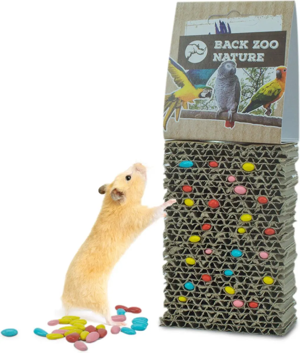 Back Zoo Nature Cardboard Treat Block - Vogelspeelgoed - afbeelding 6 van 6