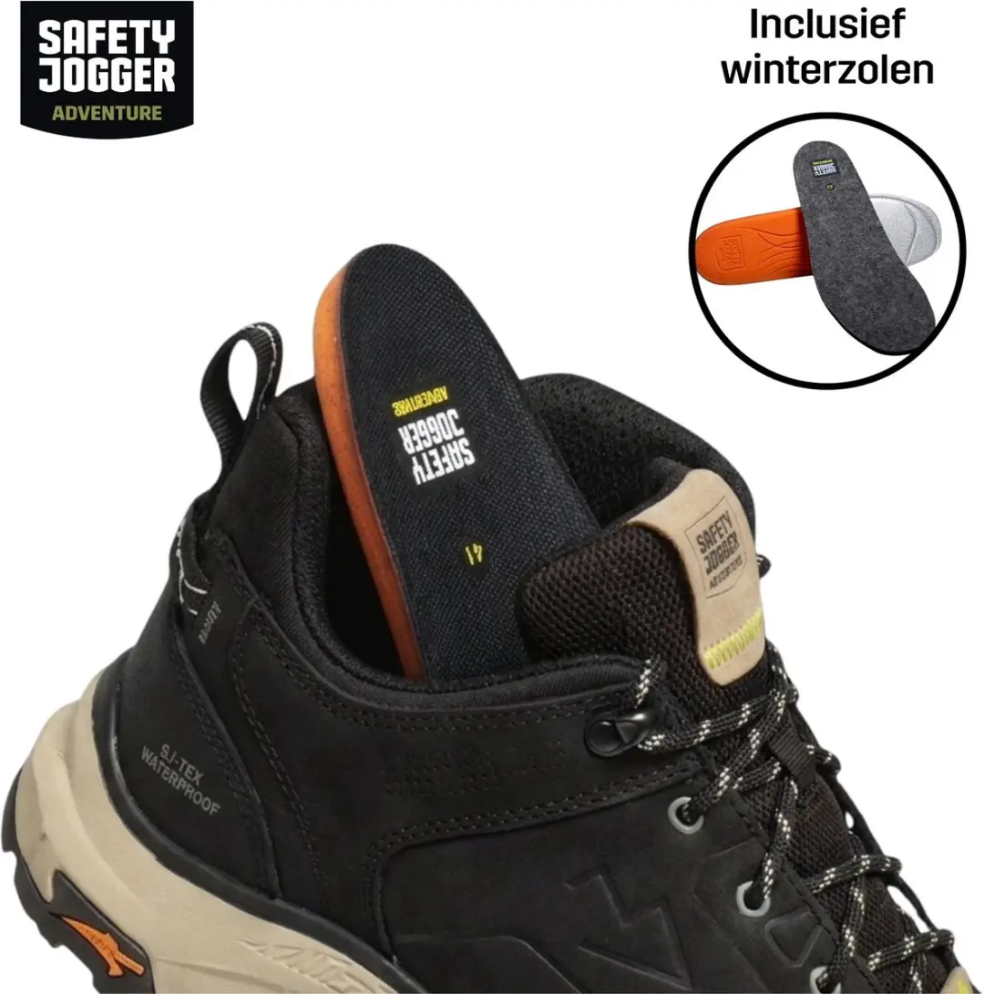 Safety Jogger Adventure Tambo Mid Wandelschoenen - Zwart - afbeelding 3 van 6