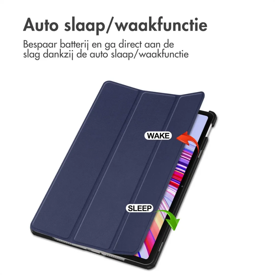 Imoshion SH00076246 Tablethoes - Trifold Bookcase - 12.1" - Donkerblauw