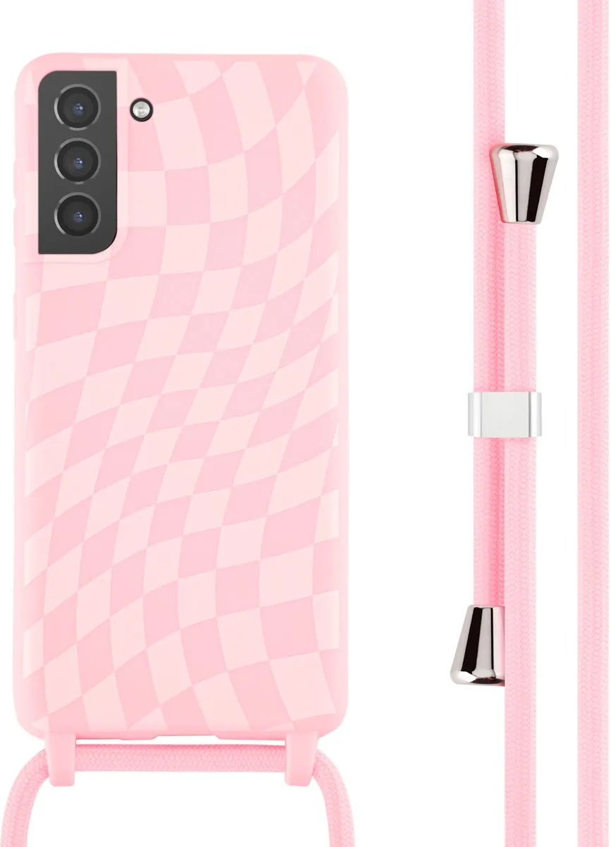 Imoshion Hoesje Samsung Galaxy S21 Plus - Siliconen - Retro Pink