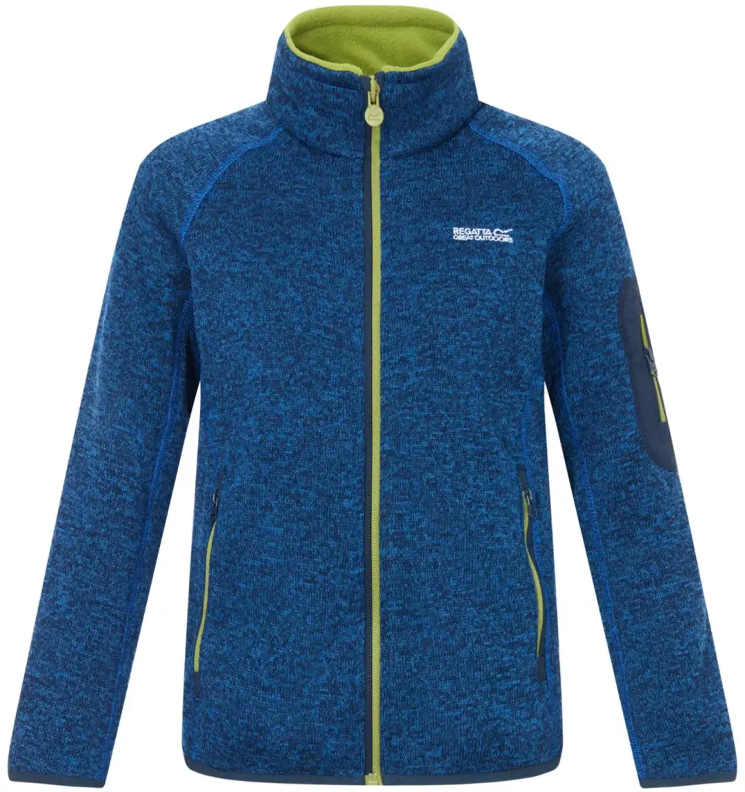 Regatta Newhill Fleece Met Volledige Rits Blauw 13 Years Jongen