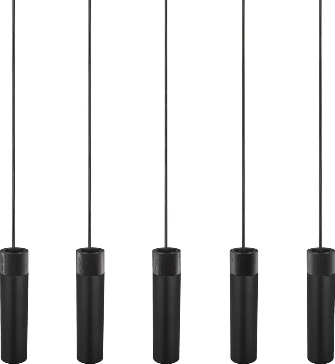 Nordlux Tilo Hanglamp 5xGU10 - Zwart