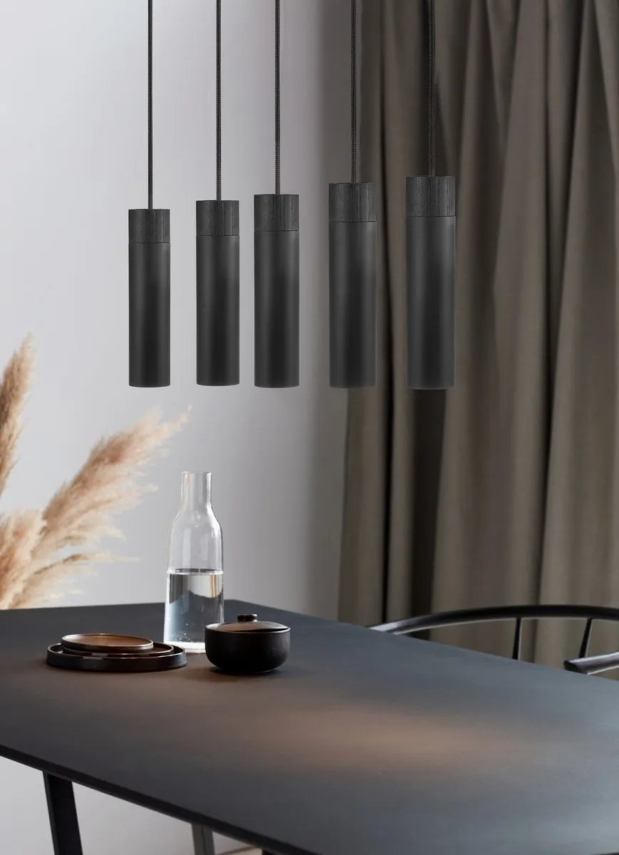 Nordlux Tilo Hanglamp 5xGU10 - Zwart