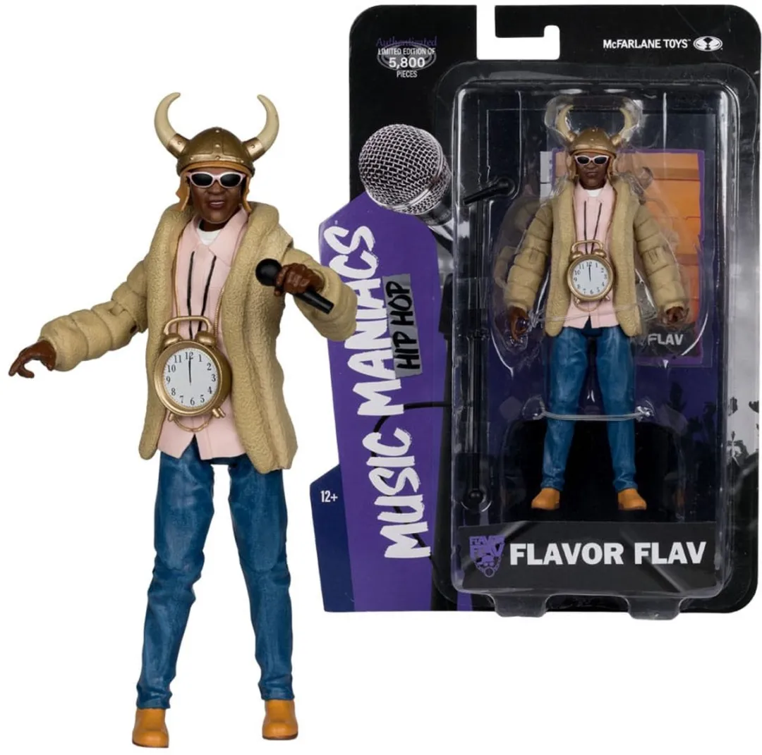 McFarlane Toys Flavor Flav Action Figure - 16cm - Multi - afbeelding 6 van 6