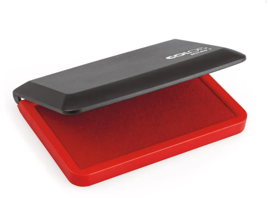 Colop Stempelkussen Micro 5x9cm Rood