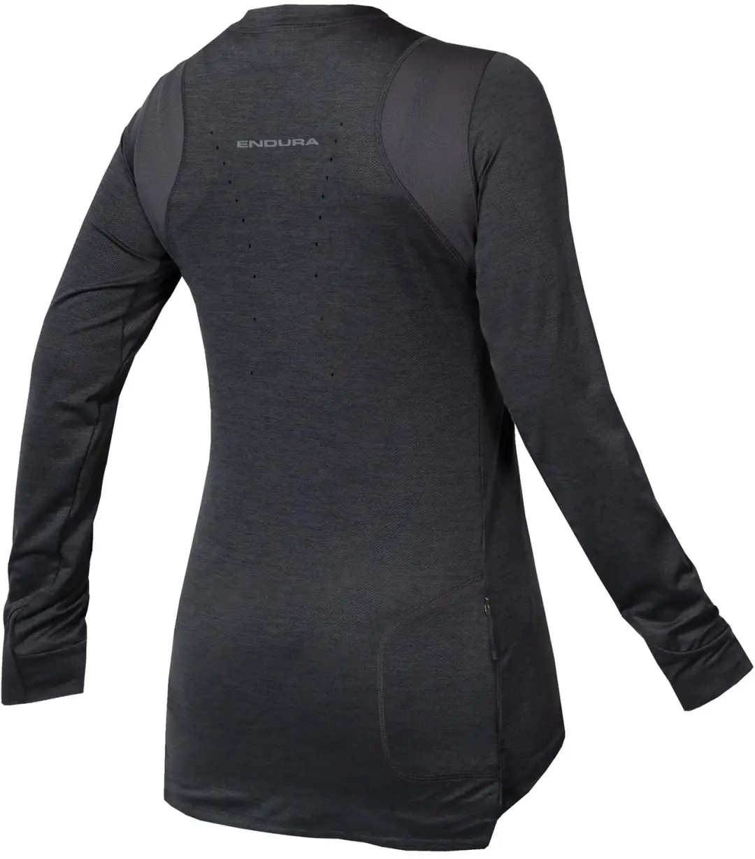 Endura SingleTrack Dames Fietsshirt - Grijs - L - afbeelding 2 van 3
