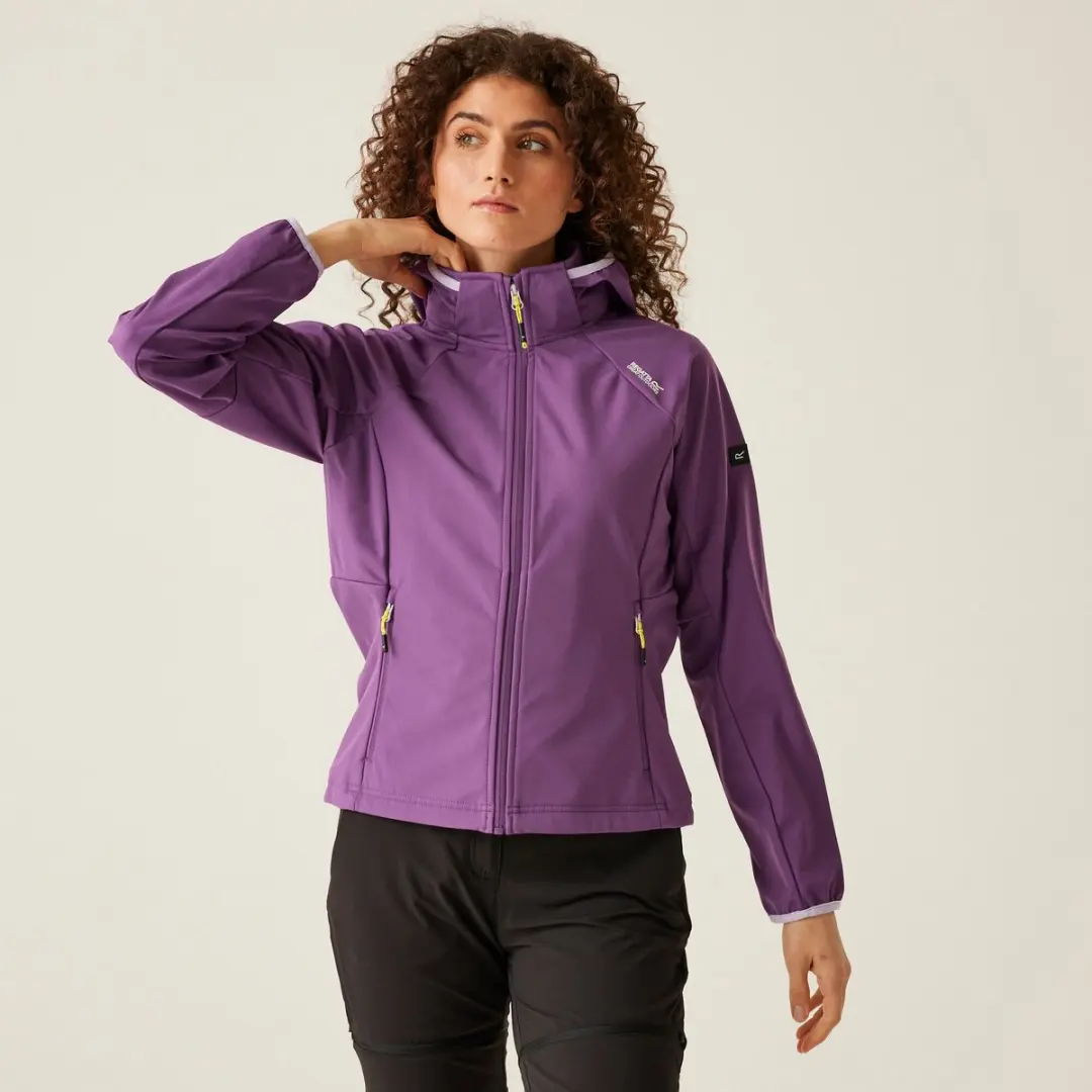 De Bourda waterdichte, softshell wandeljas voor dames