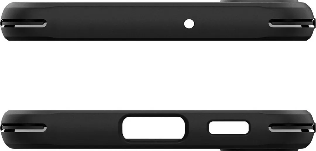 Spigen Rugged Armor ACS03986 Hoesje - Samsung Galaxy S22 - Zwart