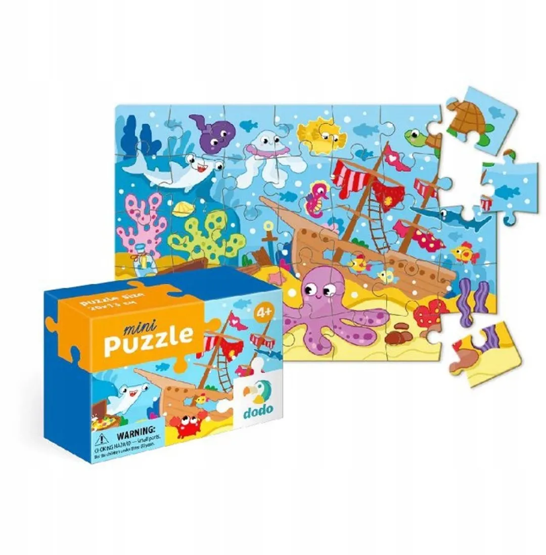 Minipuzzel Zeeleven 35 Stukjes - Vanaf 3 jaar