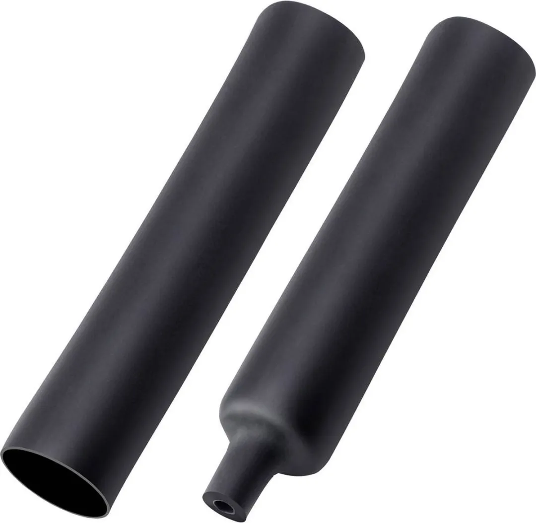 Tru Components T1904CA049 Krimpkous met lijm - Zwart 44,40mm