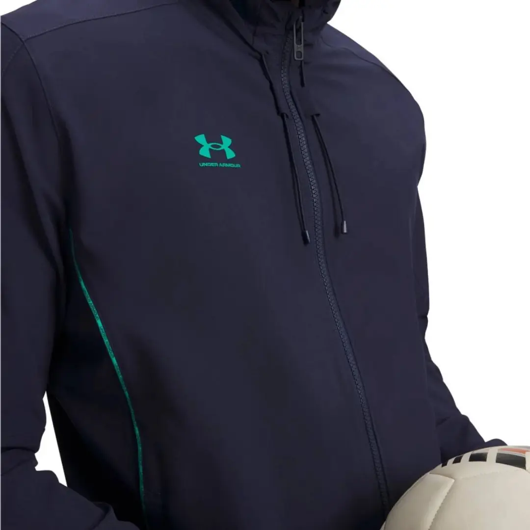 Under Armour Challenger Pro Trainingspak Full-Zip - Blauw - afbeelding 3 van 6
