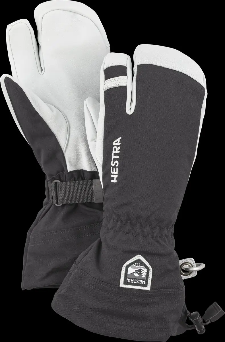 Hestra Army Leather Heli Ski 3-Finger Handschoenen