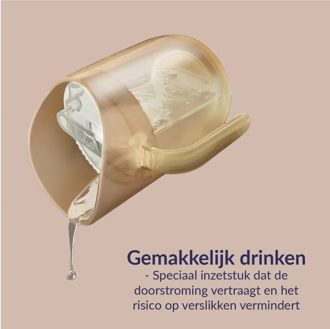 Difrax LOVI Genius Oefenbeker 150ml - Groen - afbeelding 3 van 6