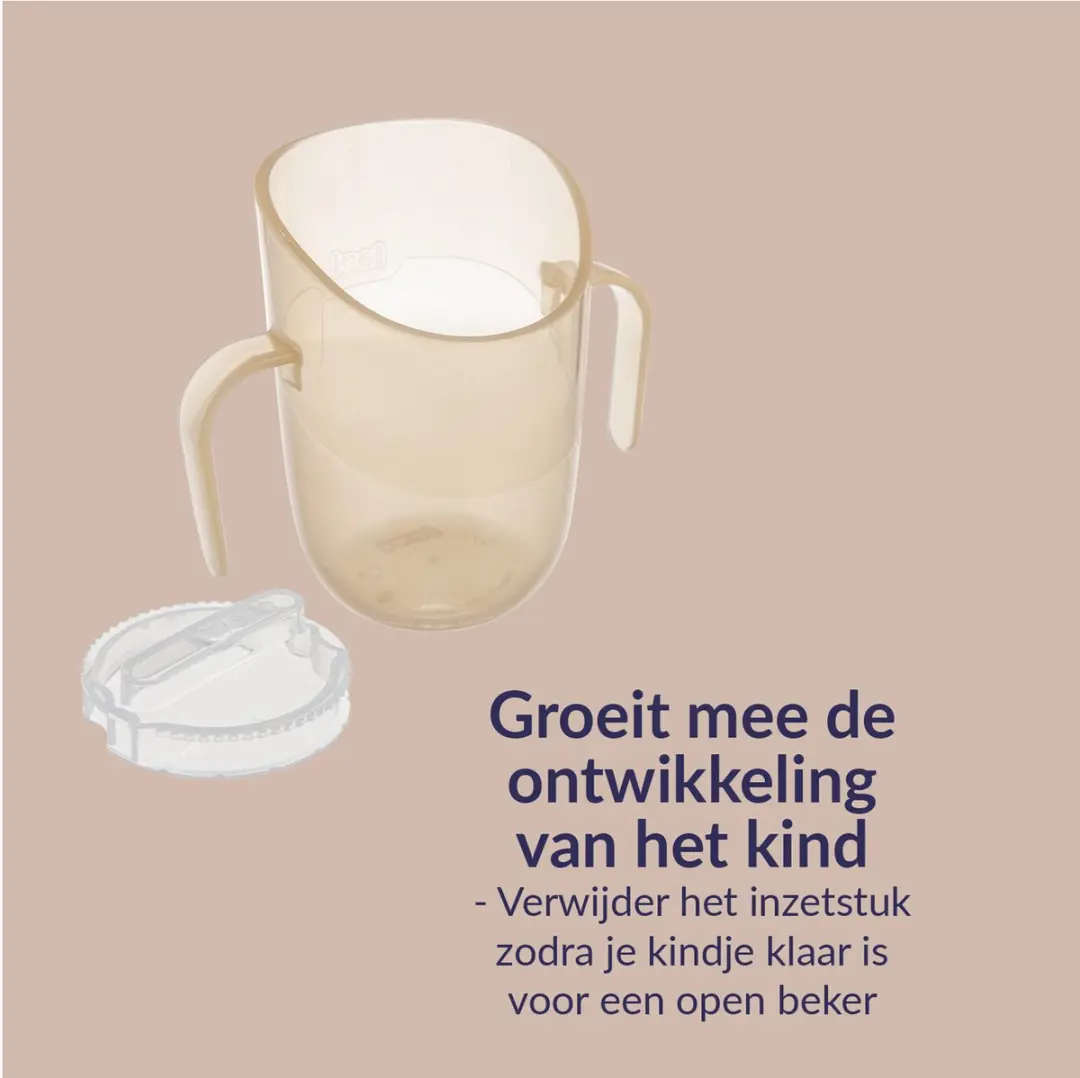 Difrax LOVI Genius Oefenbeker 150ml - Roze - afbeelding 3 van 6