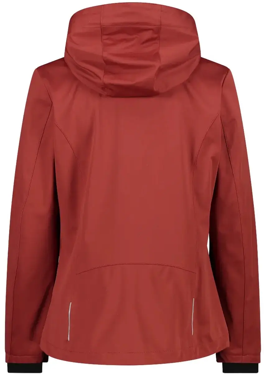 CMP Light Softshelljack Dames - Rood - S - afbeelding 2 van 2