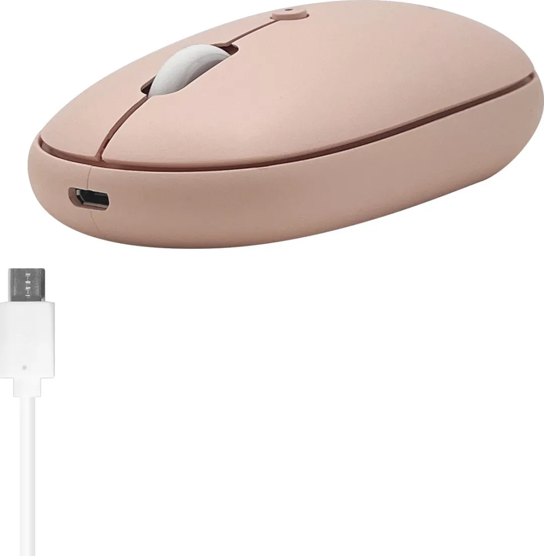 Macally BTTOPBAT-PK Draadloze Muis - Roze