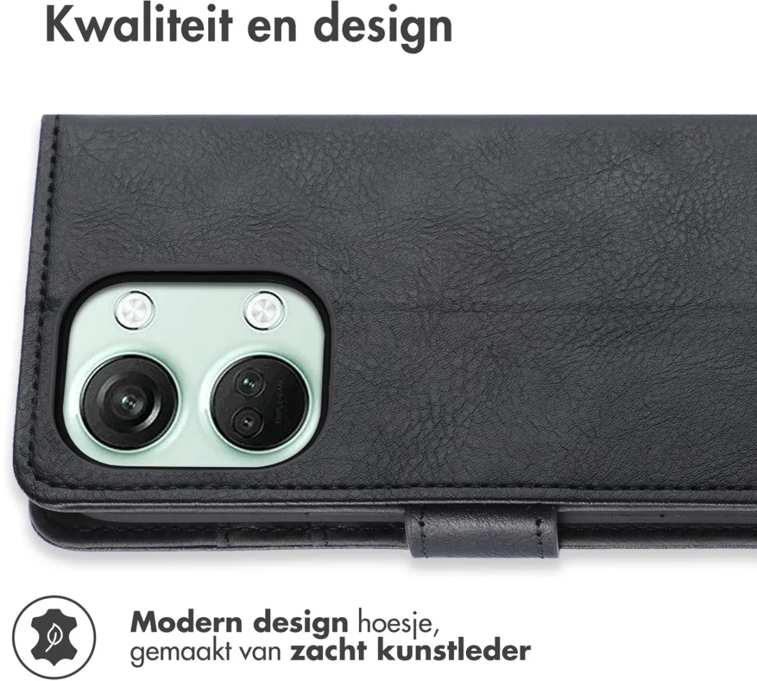 Imoshion Hoesje OnePlus Nord 3 - 3 Pasjes - Zwart