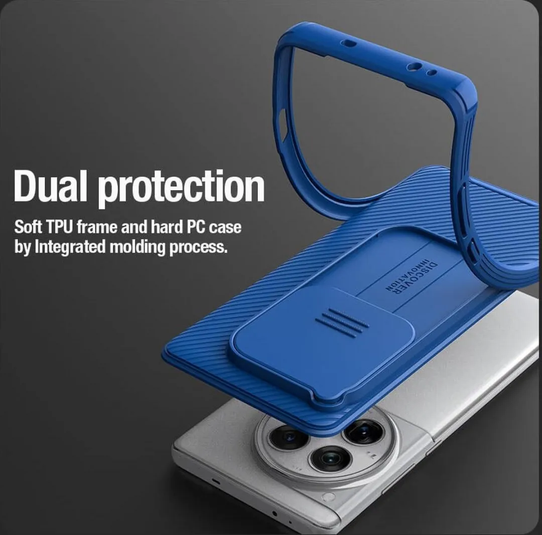 Nillkin CamShield Pro Hoesje OnePlus 12 - Zwart