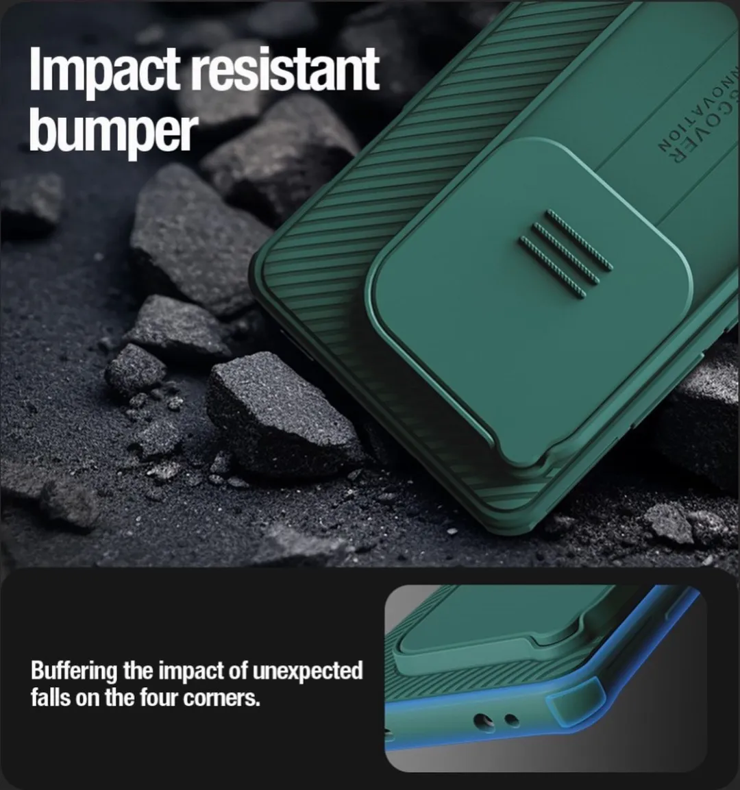 Nillkin CamShield Pro Hoesje OnePlus 12 - Zwart