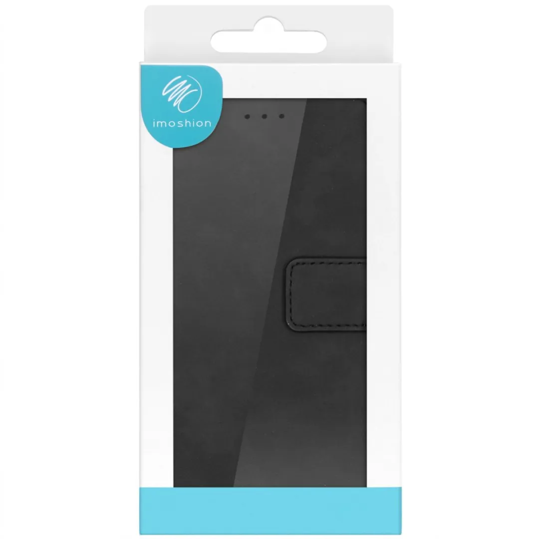 Imoshion Hoesje iPhone 12 Pro/12 2-in-1 Bookcase - 3 Pasjes - Zwart