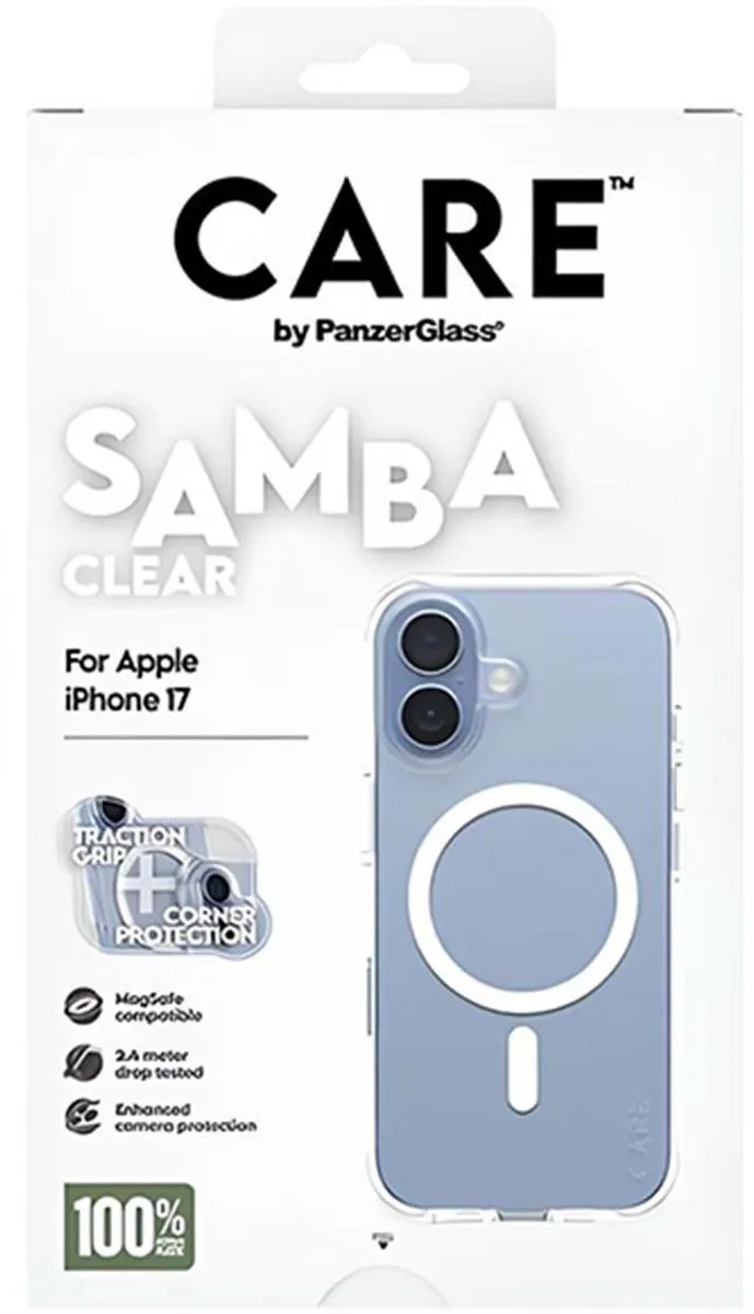 PanzerGlass MagSafe Hoes iPhone 17 Samba - Zwart - MPN 5715685027031 - afbeelding 6 van 6