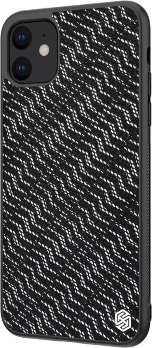 Nillkin Dazzling Hybride iPhone 11 Hoesje - Zilver/Zwart - afbeelding 3 van 6