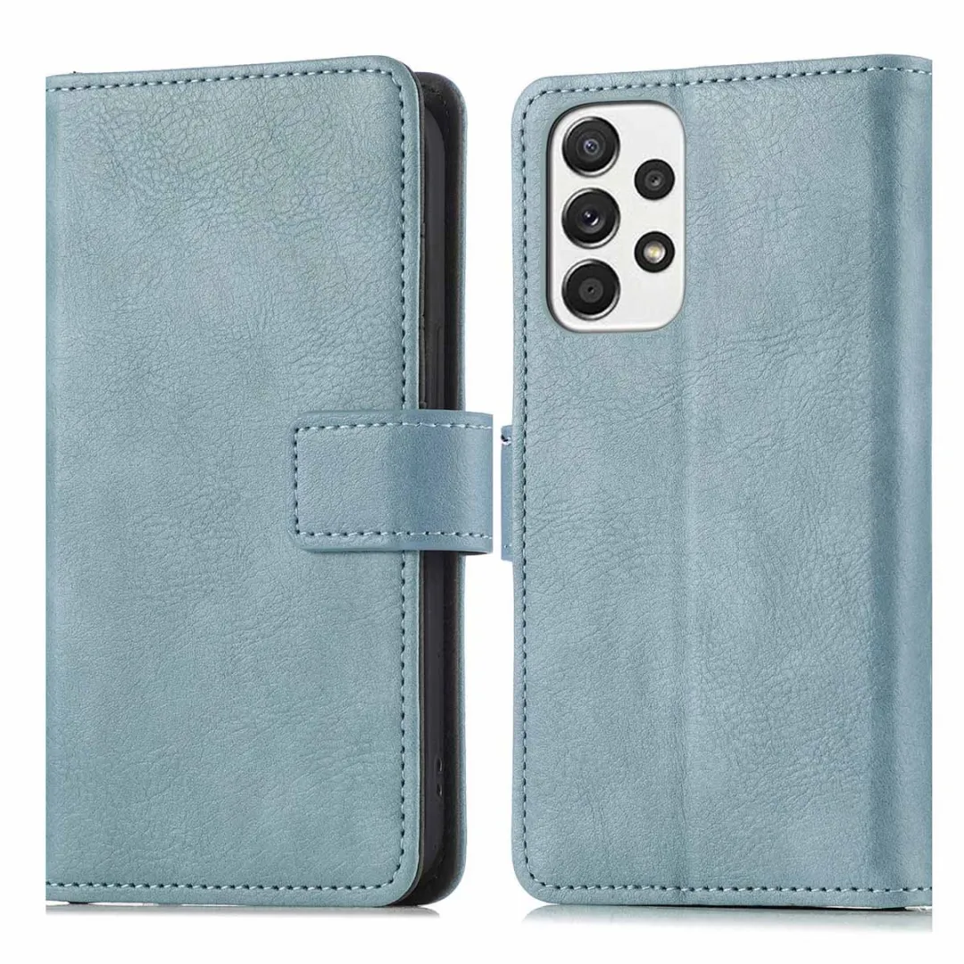 Imoshion Hoesje Samsung Galaxy A53 - 3 Pasjes - Lichtblauw
