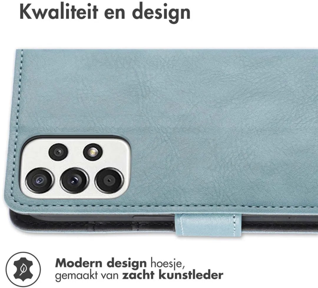 Imoshion Hoesje Samsung Galaxy A53 - 3 Pasjes - Lichtblauw