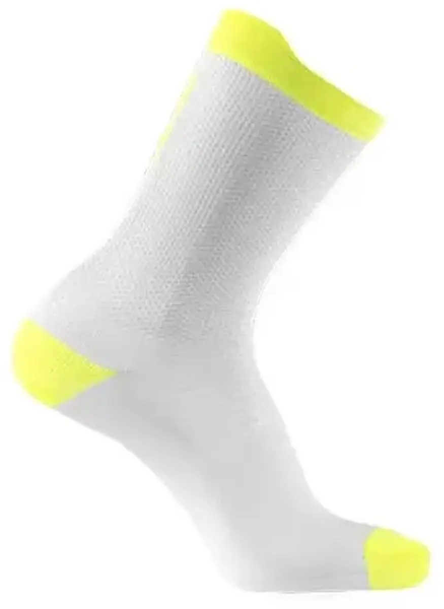 Sidi Nitiidus Sokken - Wit/Geel Fluo - afbeelding 2 van 2